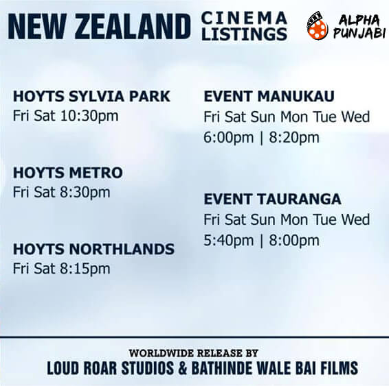 New Zealand Cinema Listings,